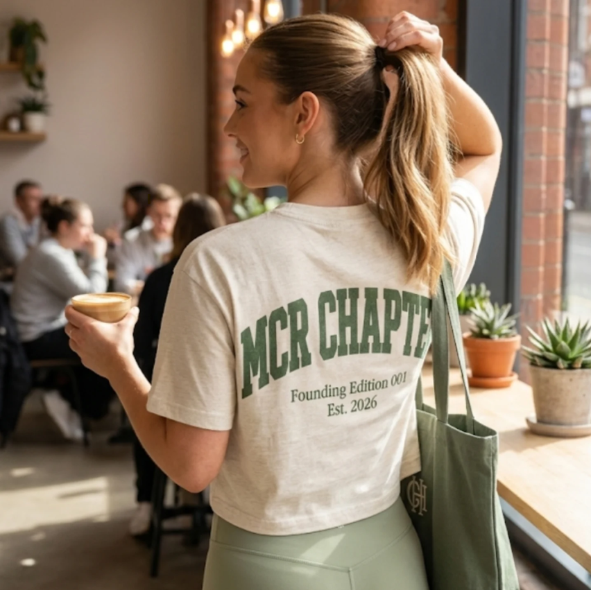 The MCR Chapter Cropped Tee - Founding Member Edition 001