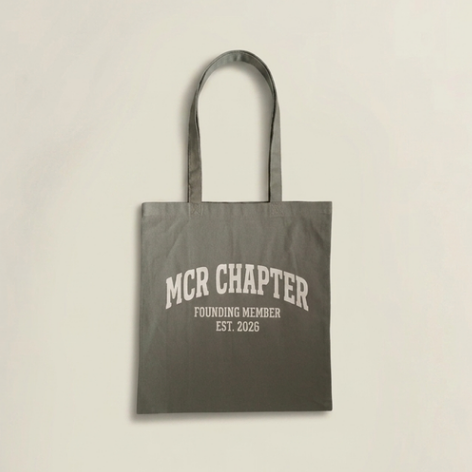 The MCR Chapter Tote - Founding Member Edition