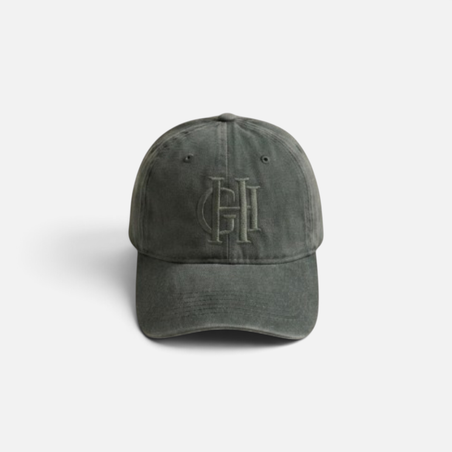 GH Monogram Cap - Washed Forest